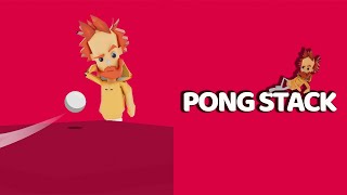 PONG STACK,  All Levels Gameplay Trailer, ios New Game
