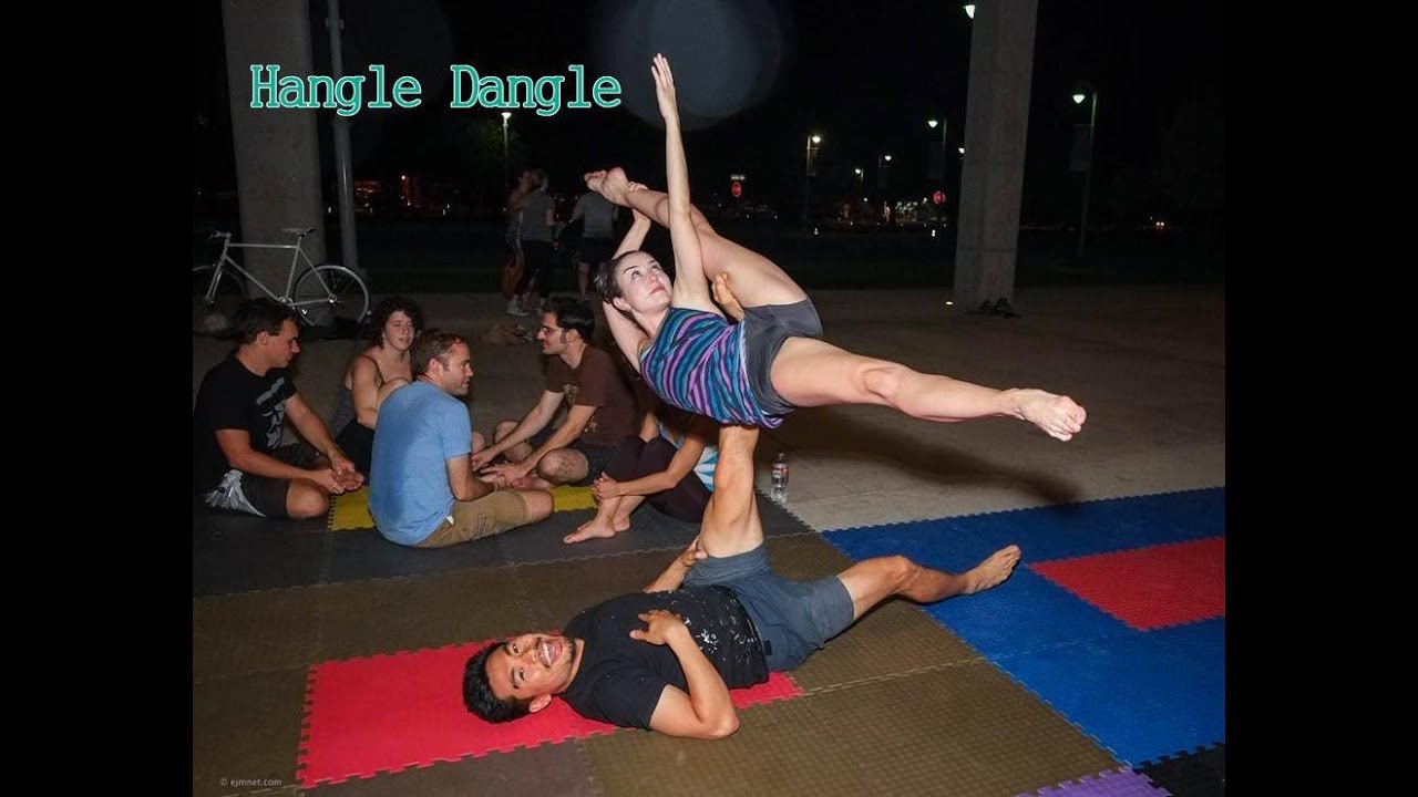 Hangle Dangle Tutorial (Advanced AcroYoga Pose) - YouTube