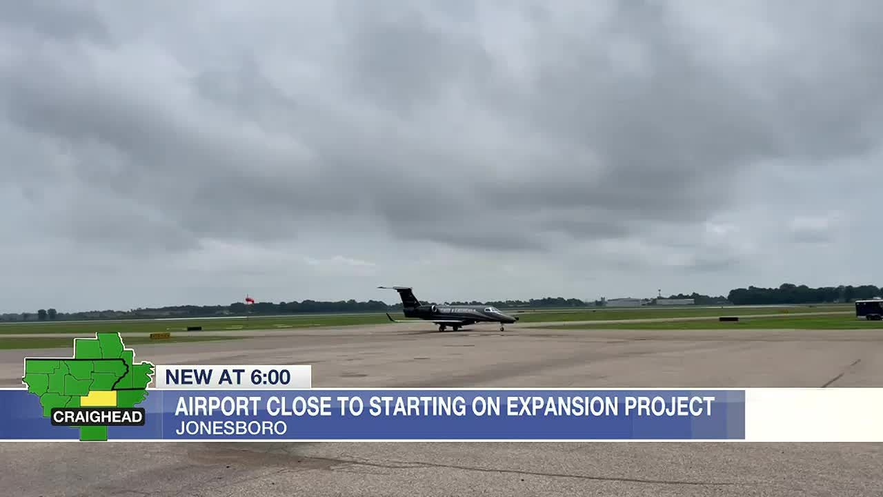 Jonesboro airport close to starting on expansion project YouTube