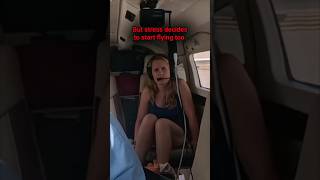 POV: You fly to avoid stress, but stress comes too… #aviation #travel #funny