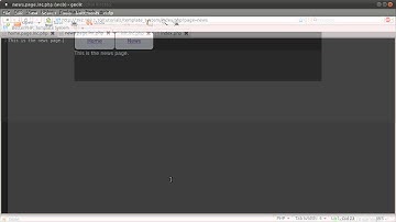 PHP Tutorial: Basic Template System [part 00]
