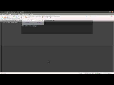 PHP Tutorial: Basic Template System [part 00]