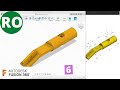 Fusion 360 | Tutorial pentru începători | Exercițiu 6 | Limba română