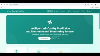 Intelligent Air Quality Prediction and Environmental Monitoring System | Python AI Project
