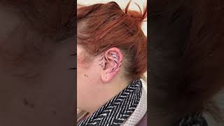 Ear Cuff Tattoo design,