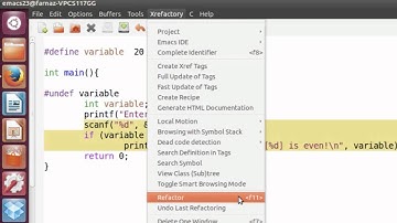 XRefactory compiler error example in presence of C preprocessors