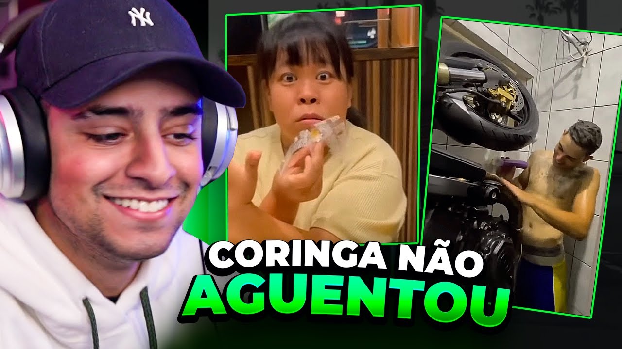 CORINGA NÃO AGUENTOU O TENTE NÃO RIR KKKKKKKKKK