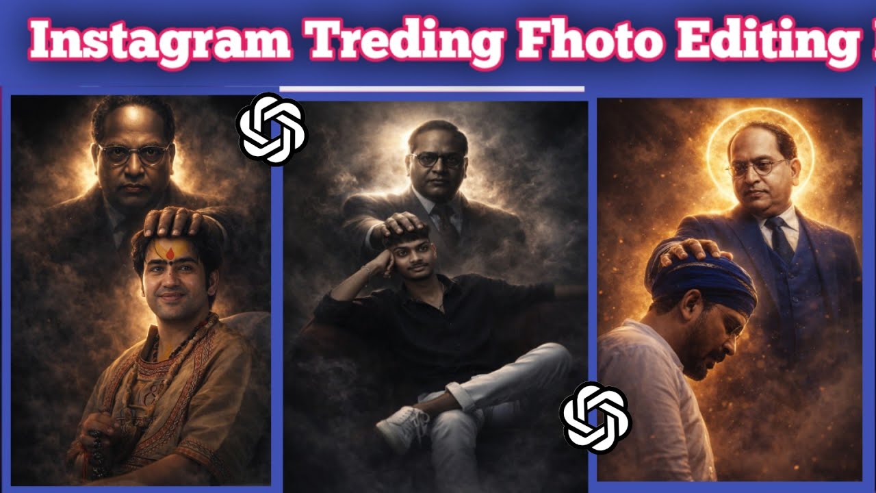 Instagram Treding Fhoto Bnay Baba Sheb Abedikar Ke Sath Fhoto Bnay ll सिर्फ़ एक मिनट मै #atultechboy