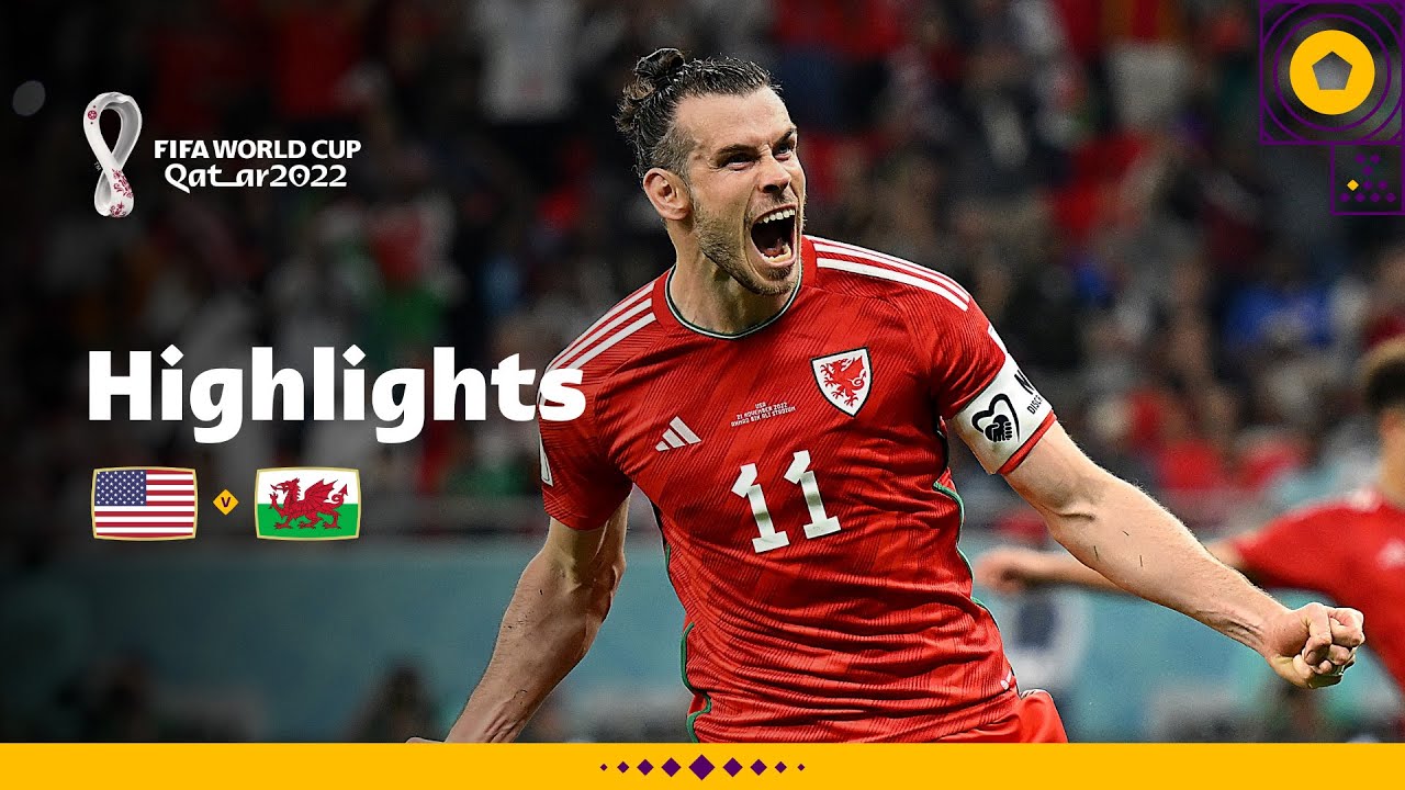 Bale to the rescue as Wales return United States v Wales highlights FIFA World Cup Qatar 2022