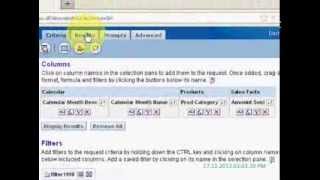pivot tables in dashboards in obiee10g