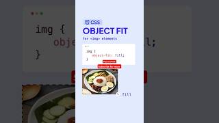 what is object fit property in css | css property #css #coding