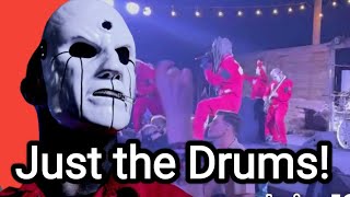 Eloy Casagrandes ISOLATED DRUMS! - Slipknot 25th anniversary show (People = shit at pappy harriets)