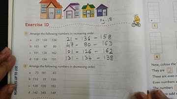 Class 2 - Numbers Upto 200 - Ex 1D ( 1,2 )