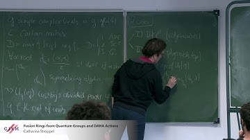 Catharina Stroppel: Fusion rings from quantum groups and DAHA actions