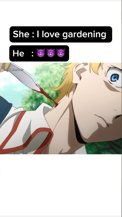 When your crush loves gardening 🤣 #anime #animeedit #amv #animegif #amv #amvedit #bungostraydogs