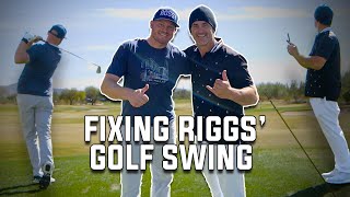 George Gankas Fixes Riggs' Swing - Full Lesson With George Gankas