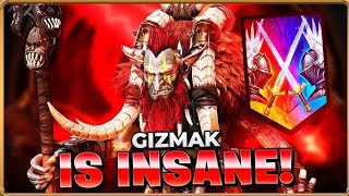 Gizmak vs Pythion Pvp Team  " Mythical " Raid shadow legends