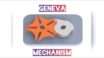 Solid Edge: Design, Assembly & Motion Animation of Geneva Mechanism