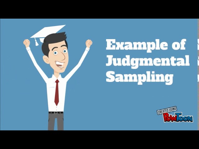 Judgmental Sampling Youtube