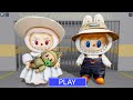 MOM LABUBU WITH BABY LABUBU! in BARRY’S PRISON RUN! New Cute Obby!