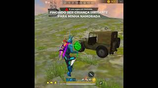 Trolando namorada com voz de criança irritante#freefire #memeff #viral #foryou #emulador
