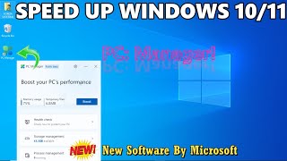 Speed Up Windows 10/11 - (PC Manager) - New Software By Microsoft - 2023 - Tech Guru - #microsoft screenshot 5