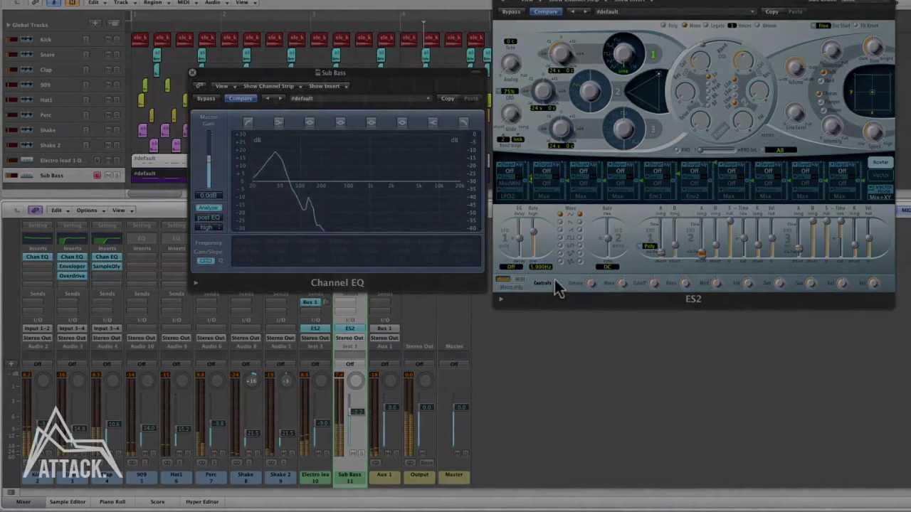An introduction to sub bass production techniques - YouTube