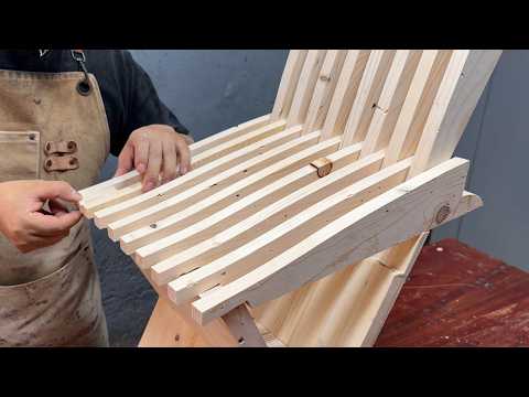 Young Carpenter's Genius Idea with Reclaimed Wooden Pallet…The Strangest Pallet Build I’ve Ever Seen