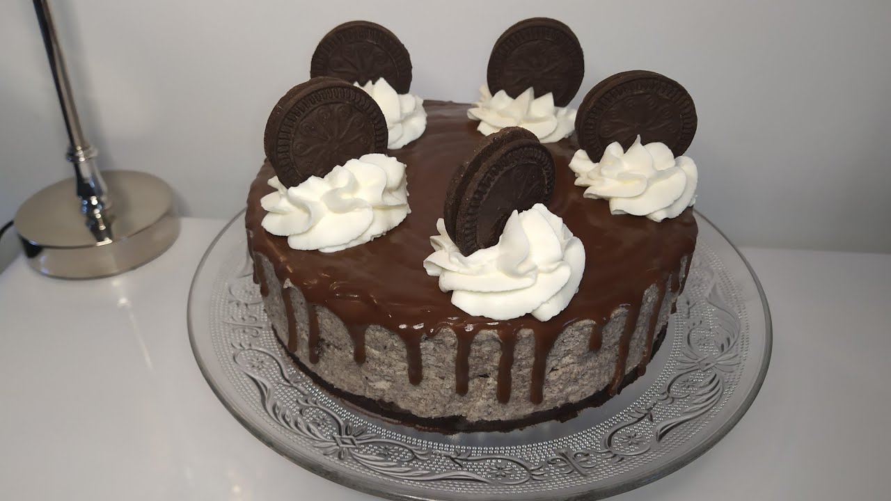 Gateau Mousse Oreo Gateau Sans Cuisson Oreo Mousse Cake كعكة أوريو موس Youtube
