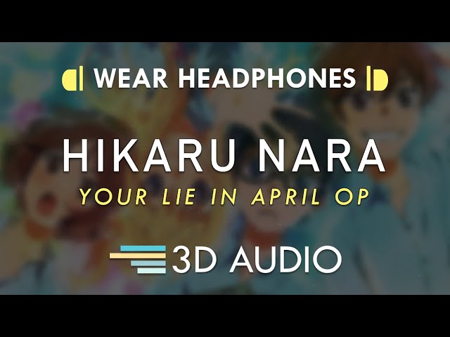 Your Lie in April OP1 [ Hikaru Nara ] ~「 English and Romaji