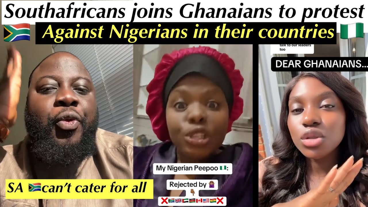 НАПРЯЖЕННОСТЬ‼️ ЮЖНОАФРИКАНЦЫ ПРИСОЕДИНЯЮТСЯ К ГАНЦАМ ДЛЯ ПРОТЕСТА ПРОТИВ НИГЕРИЙЦЕВ В ИХ СТРАНАХ