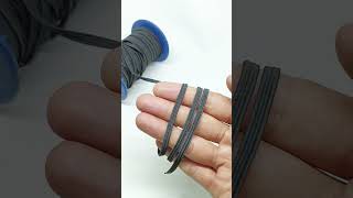 elastis karet elastic lebar 4 mm hitam #shorts #fyp #viral #foryou #elastis #karetelastis #elastic
