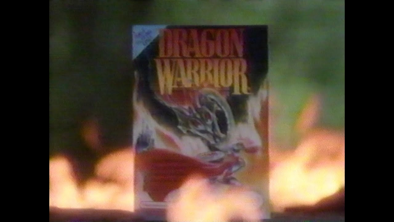 Notorious Nintendo Dragon Warrior NES Retro 80s Commercial (1989)