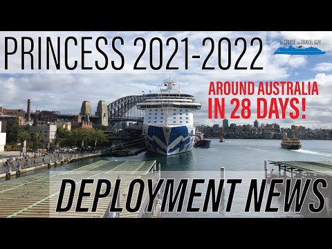 Princess 2021 and 2022 Deployment | Coral Princess Maiden Season PLUS Around Australia in 28 Days! Video Thumbnail