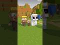 HELP Villager! 【 MinecraftAnimaton 】#shorts