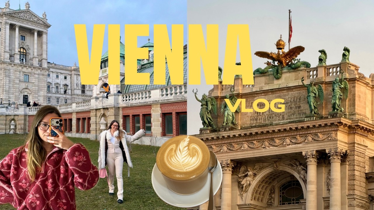 VIENNA cozy vlog🇦🇹 | vintage shopping, exploring, walking, food✈️☕️🥐🏰✨