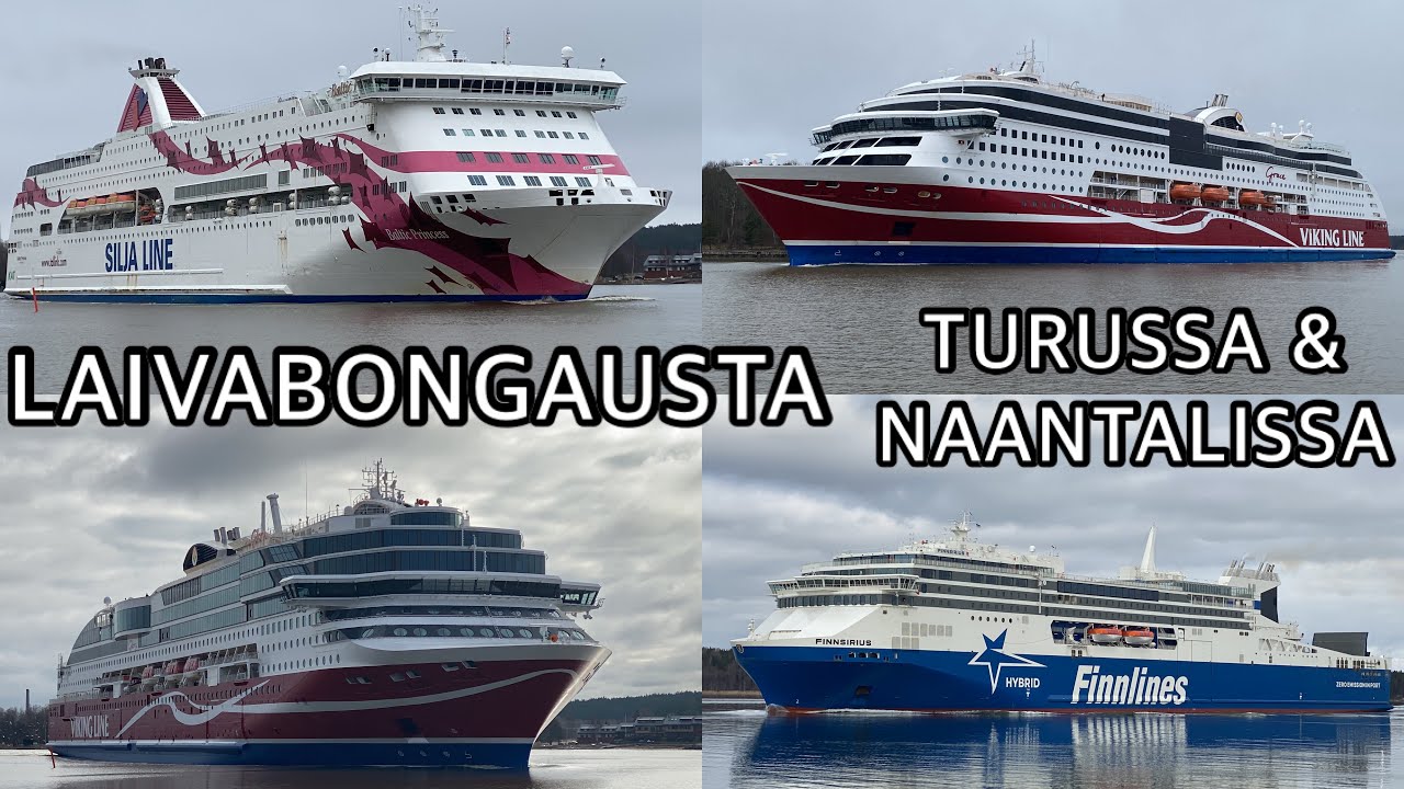 LAIVABONGAUSTA TURUSSA & NAANTALISSA