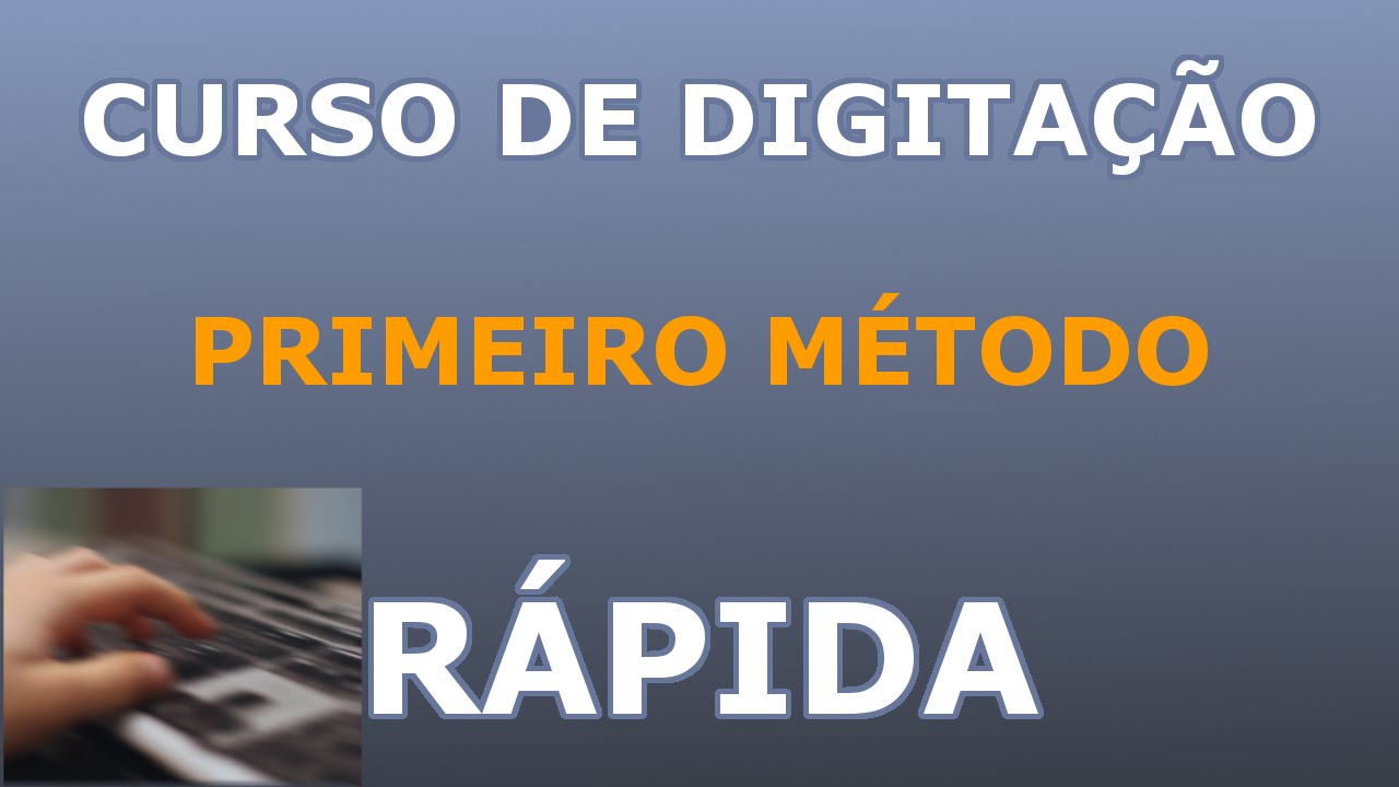 Curso de Digitação Rápida - Português, Inglês e Árabe