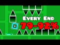 [Mobile 60 fps] "Every End" by Mindcap and more 79-92% (Top 10) // Progress 3 // Geometry Dash 2.2