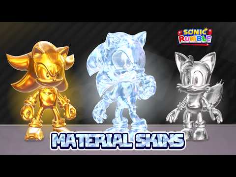 Sonic Rumble: The "Material Skins" Challenge