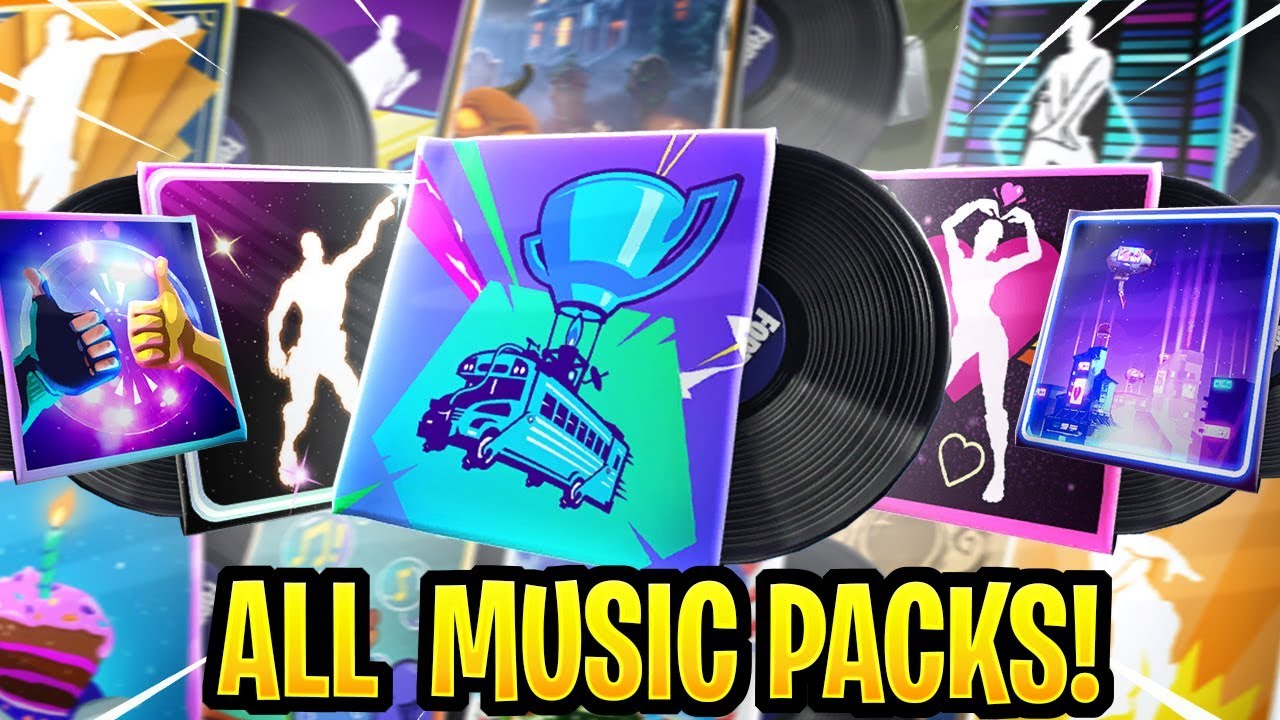Fortnite All Music Packs.! (Season 610 Lobby Music) YouTube