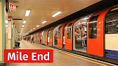 Mile End Station Zone London Underground: Tight Action At Mile End Station - Youtube