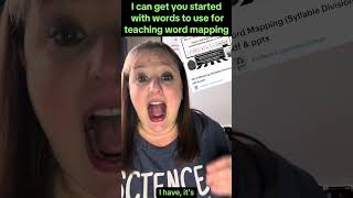 Visit my TPT site to find resources to get started with word mapping. Search Colbert learning corner
