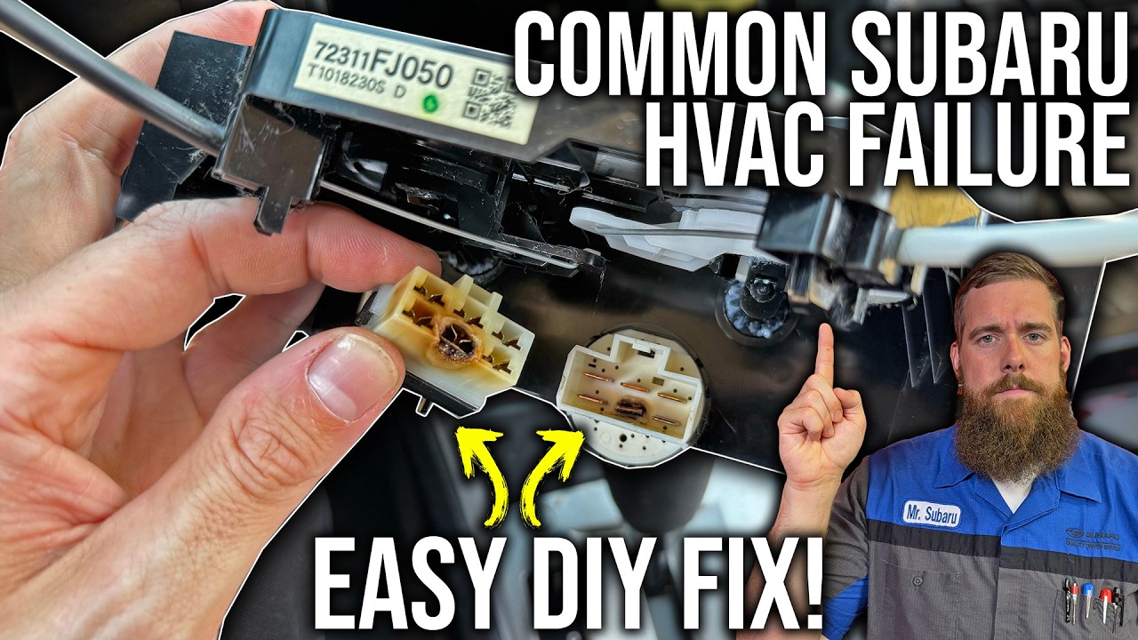 Ещё один ДОРОГОЙ сюрприз от Subaru!? Проблемы с системой отопления, вентиляции и кондиционировани...