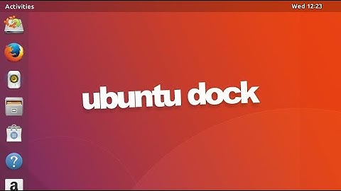 Auto-hide the Dock in Ubuntu Linux