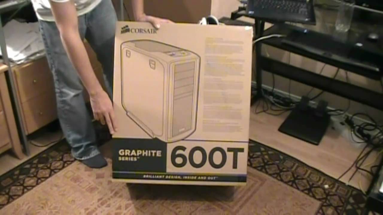 Corsair 600T Quick look & Unboxing The Tech Source - YouTube