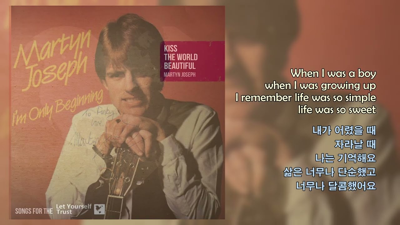 Dolphins Make Me Cry, Martyn Joseph