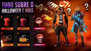 TUDO SOBRE O EVENTO DE HALLOWEEN, NOVA LOJA COM PASSE BARATO? INCUBADORA DA XM8 E MAIS - FREE FIRE