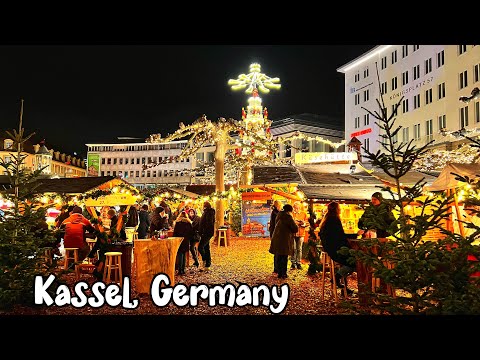ألمانيا | سوق Christmas | جولة مشي 4K