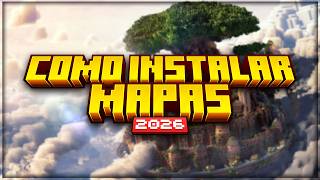 COMO BAIXAR E INSTALAR MAPAS NO MINECRAFT JAVA | TUTORIAL ATUALIZADO 2026